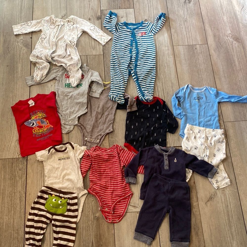 Carters, Osh Kosh Baby Boy Lot 6 Months
